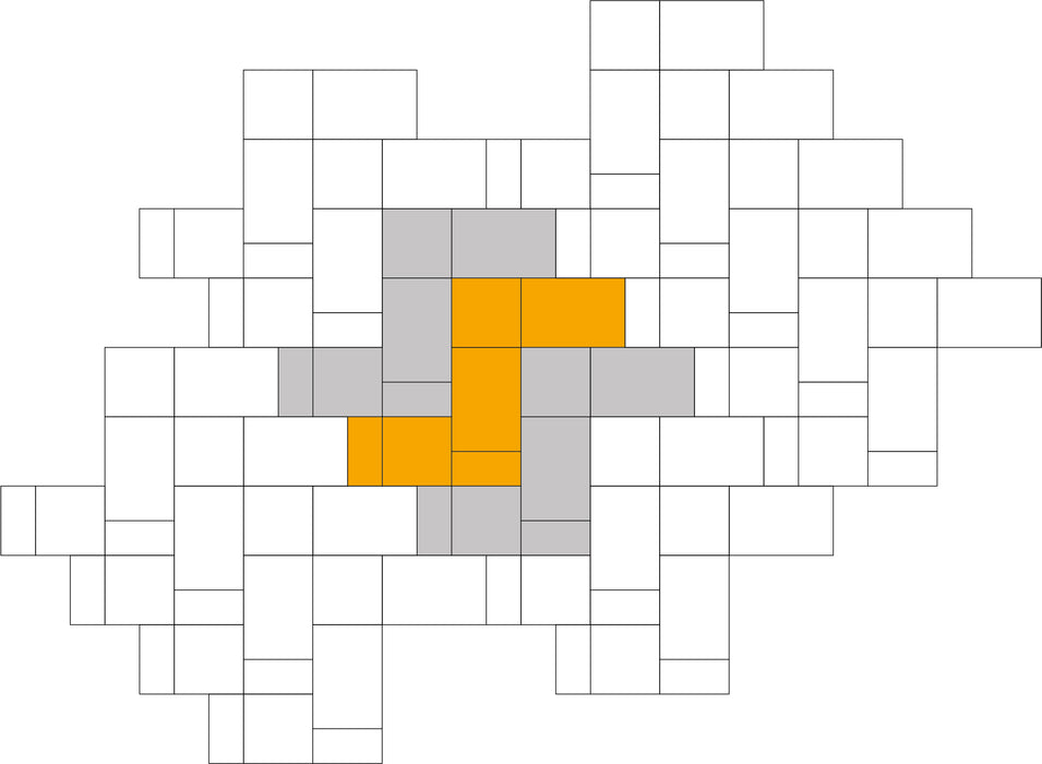 BBL Pflasterstein Beton VARIO LINE MODUL 1, 8 cm