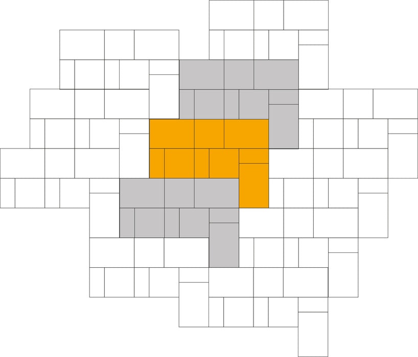 BBL Pflasterstein Beton VARIO LINE MODUL 1, 8 cm