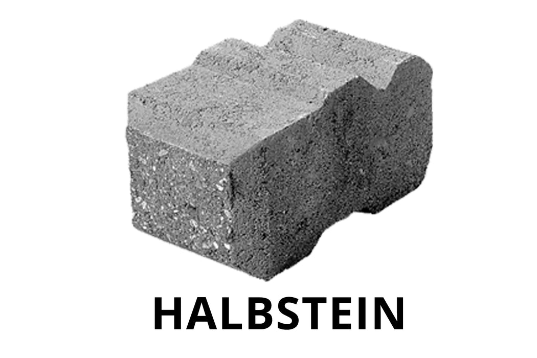 BBL Trockenmauerstein FLORANUM - Halbstein