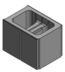 BBL Schalungsstein 36-er, 32,7x36,5x24,8 cm (LxBxH)